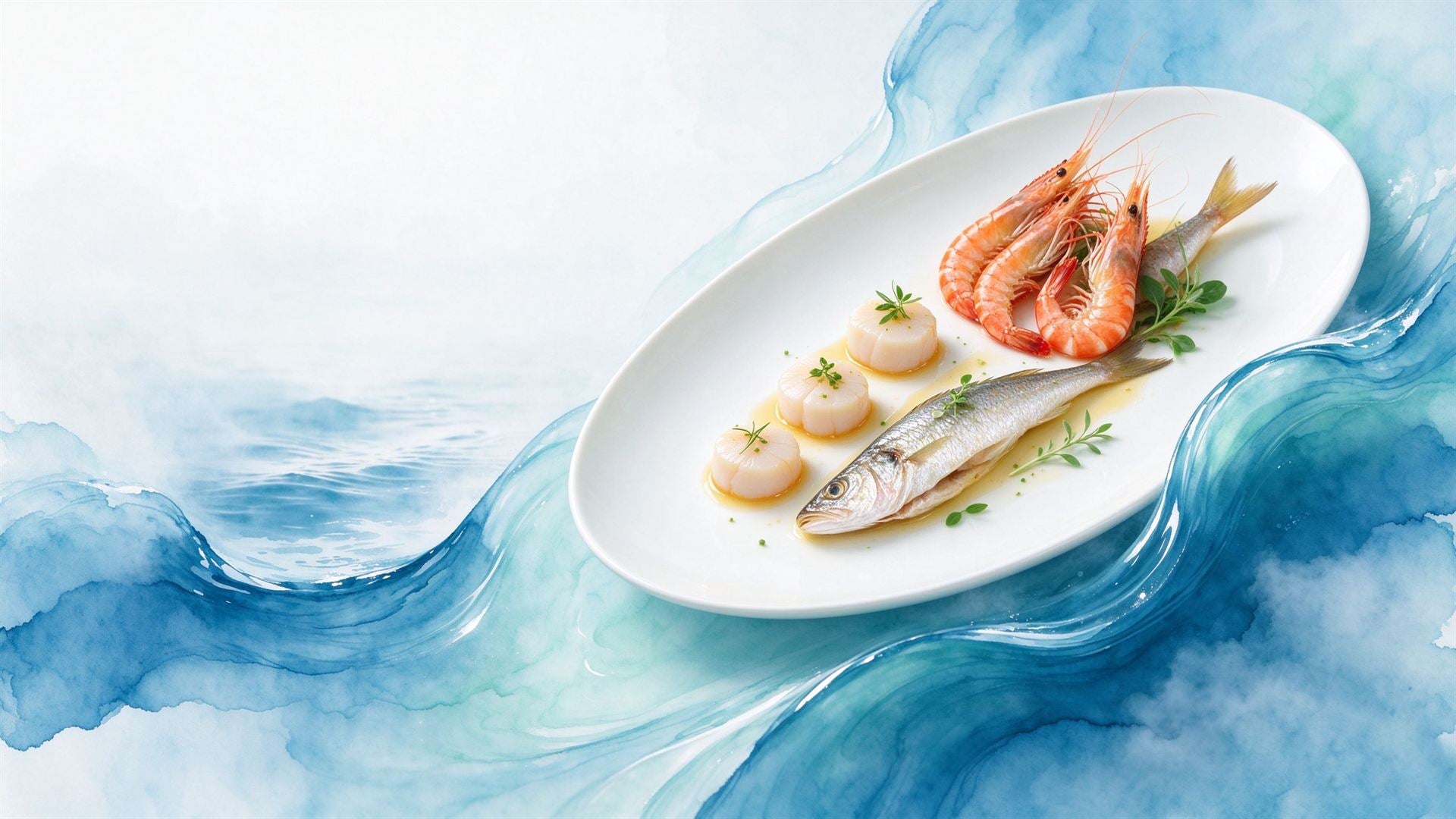 Frozen seafood platter from New Zealand waters